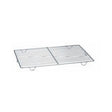 Griglia inox cm.60x40 h.2,5 con piedini