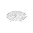 Griglia inox cromata di raffreddamento e glassaggio ø cm.30