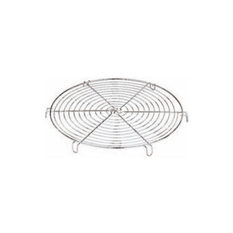 Griglia inox cromata di raffreddamento e glassaggio ø cm.30
