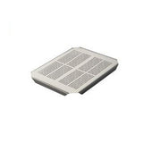 Griglia inox falso fondo forato 1/2