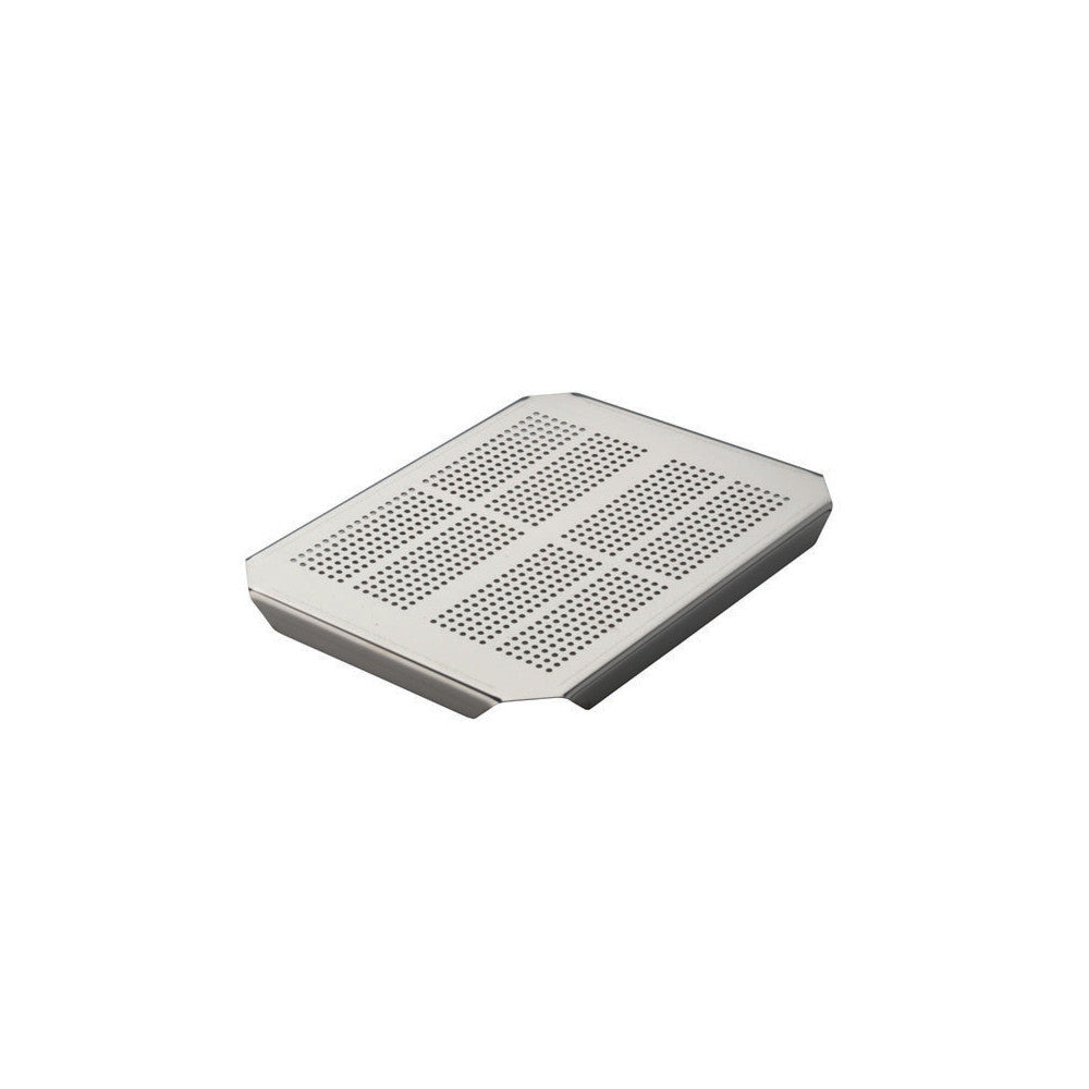 Griglia inox falso fondo forato 2/3