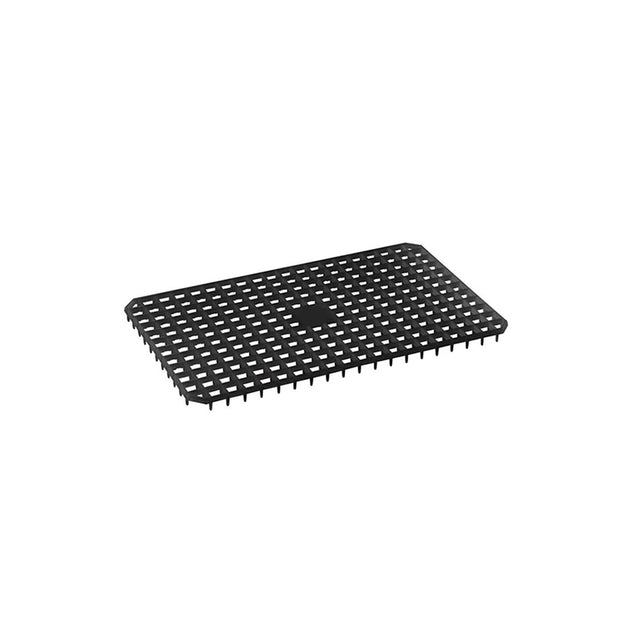 Griglia plastica cm.40x25 h.2 salvapiatti nera