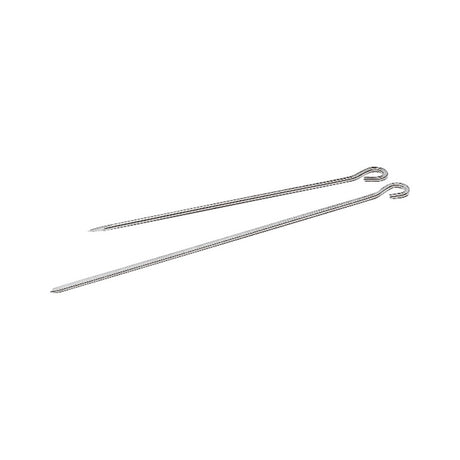 Spiedini inox cm.20 piatto