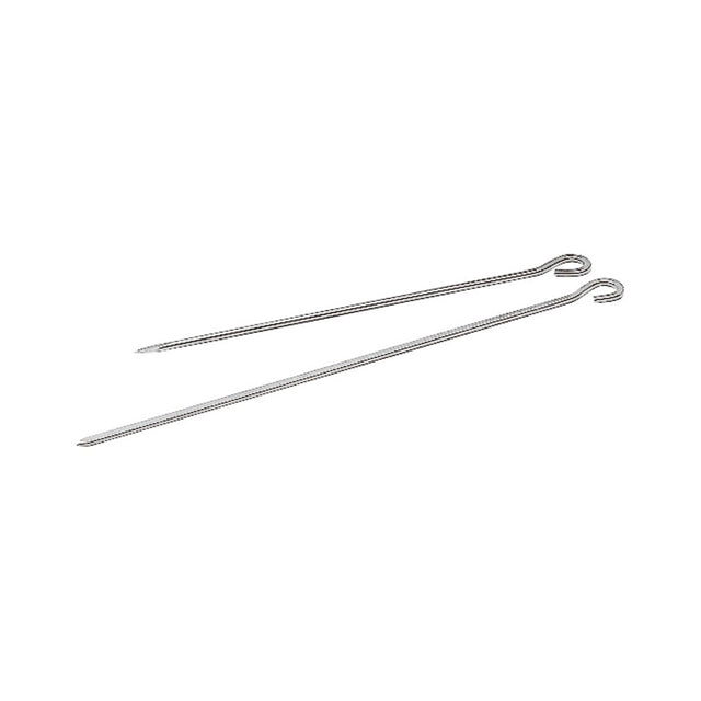 Spiedini inox cm.20 piatto