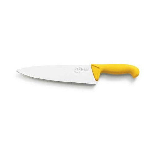 Coltello tridentum new line cuoco largo cm.30 giallo