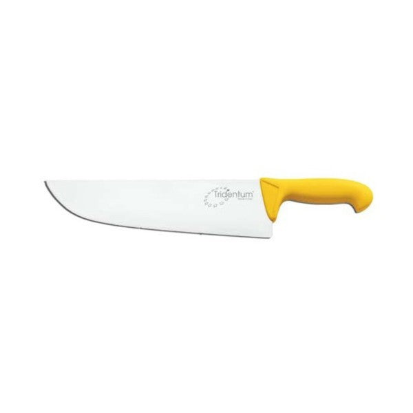 Coltello tridentum new line mezzo colpo cm.32 mm.5 giallo