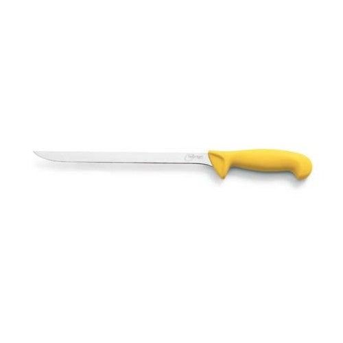 Coltello tridentum new line prosciutto cm.26 stretto giallo