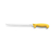 Coltello tridentum new line prosciutto cm.30 stretto giallo