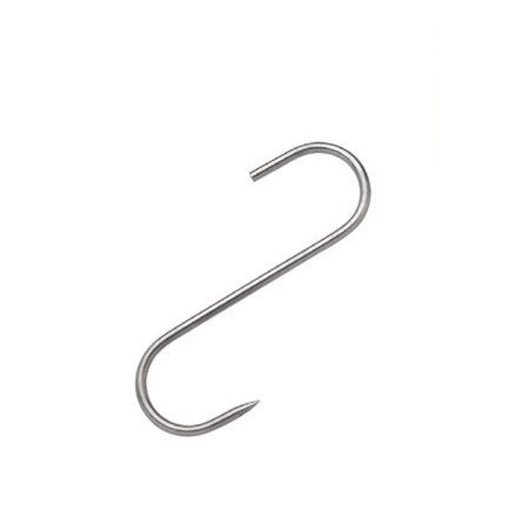 Ganci inox fissi 1 punta mm.500x12