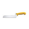 Coltello tridentum new line taglia formaggio a ginocchio cm.24 giallo