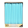 Candele gala cm.25 pz.50 azzurro
