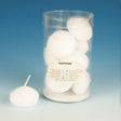 Candele galleggianti cf.10 bianco