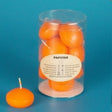 Candele galleggianti cf.10 arancio