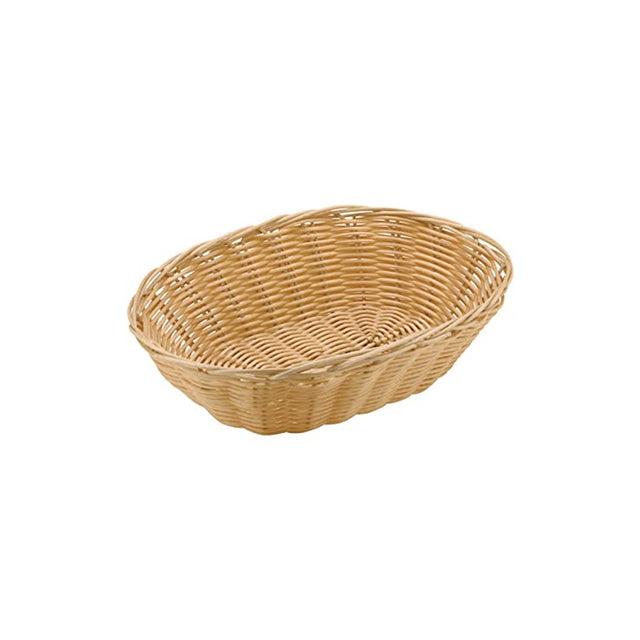 Cesto pane cm.18x13 h.6,5 ovale in polyrattan