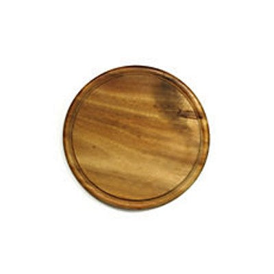 Piatto legno rotondo teack cm.30 spessore cm.1,5