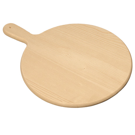 Tagliere legno rotondo con manico cm.25 spessore mm.12