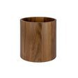Alzata/contenitore tondo legno di acacia ø cm.20 h.20