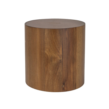 ALZATA/CONTENITORE TONDO LEGNO DI ACACIA Ø CM.15 H.15