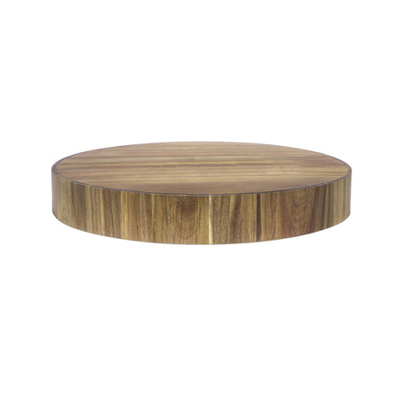 ALZATA/VASSOIO TONDO LEGNO DI ACACIA Ø CM.35 H.5