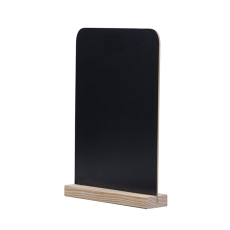 Lavagna nera cm.15x21 da tavolo con supporto modigliani