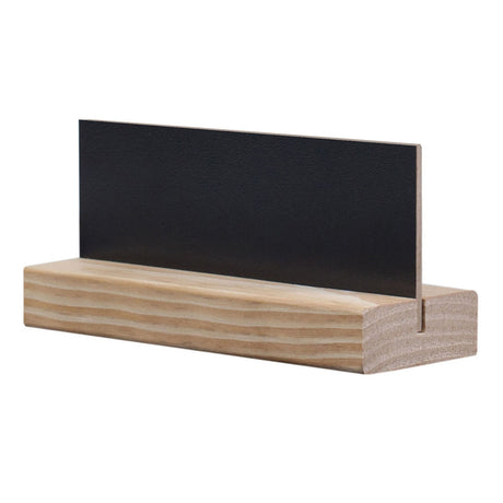 Lavagna nera cm.15x8 da tavolo con supporto modigliani