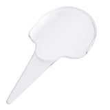 Segnagusto gelateria plexiglass kit da 10 pezzi trasparente