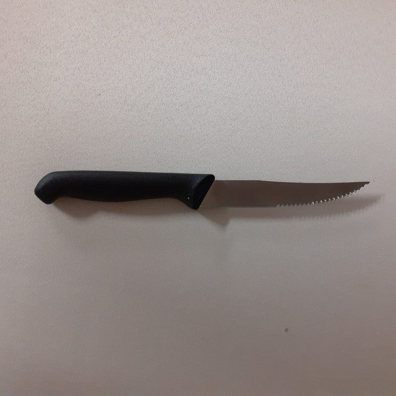 Coltello bistecca manico nylon cm.11 punta acuta