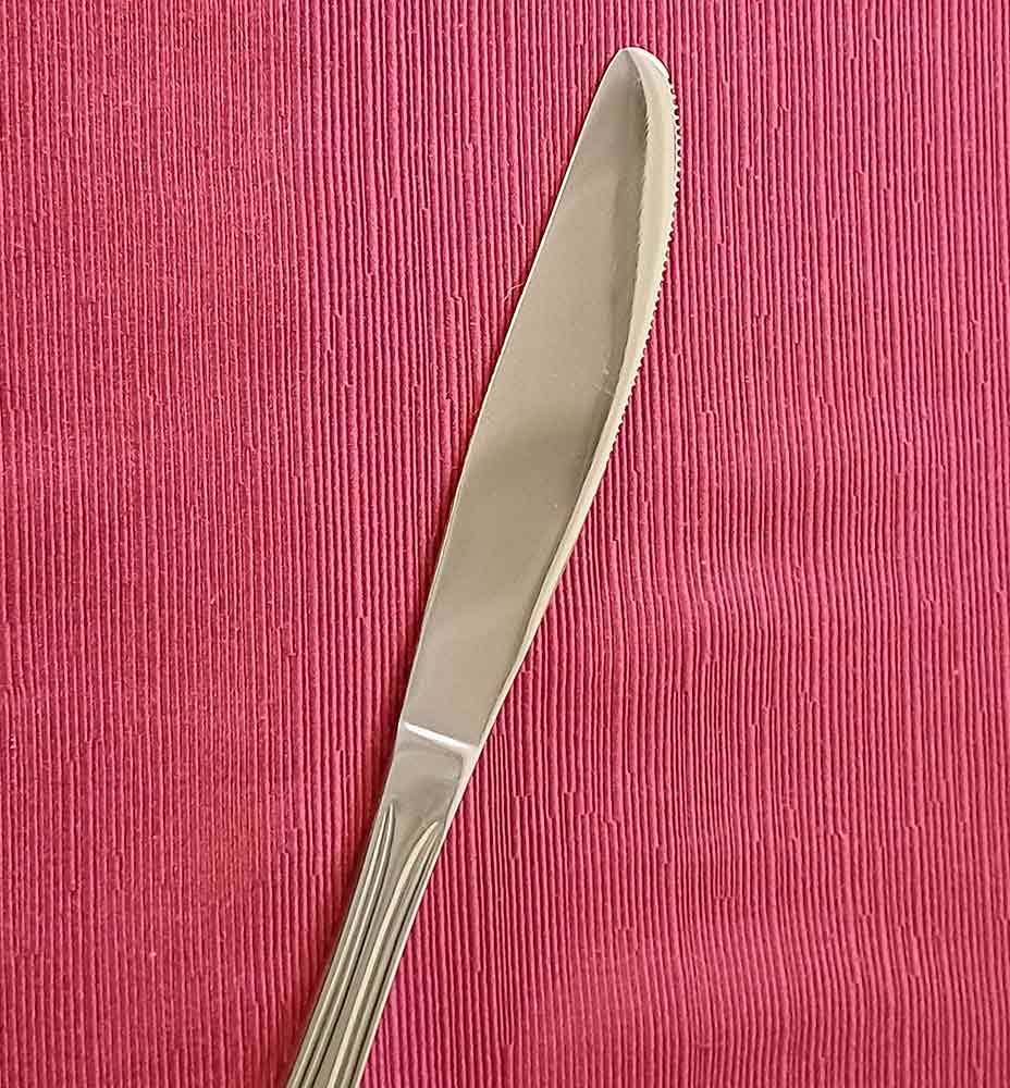Coltello tavola oxford mm.3.8 18/10
