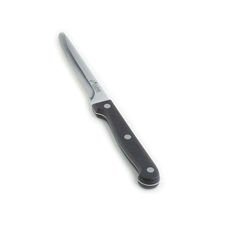 Coltello bistecca basic con rivetti punta tonda cm.11,5
