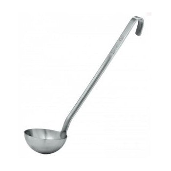 Mestolo inox unipezzo cm.8 manico corto paderno