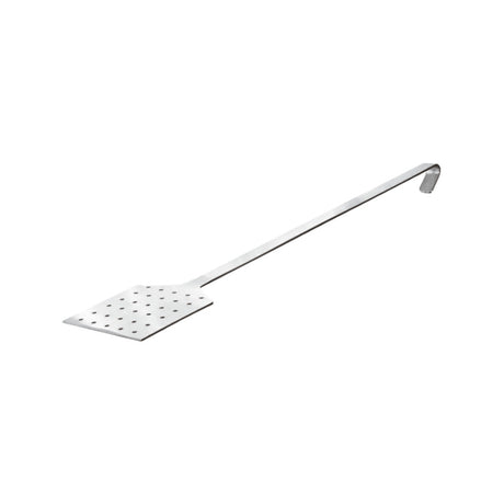 Paletta inox unipezzo cm.50 forata dritta a ridurre paderno