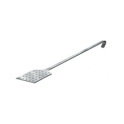Paletta inox unipezzo cm.50 forata dritta a ridurre paderno