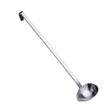 Cucchiaione inox unipezzo cm.38 obliquo per mancini