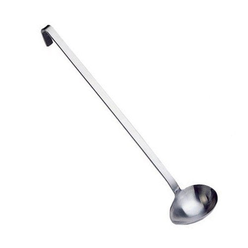 Cucchiaione inox unipezzo cm.38 obliquo
