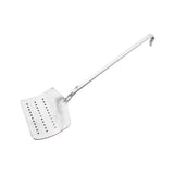 Paletta inox unipezzo cm.34 forata per pesce paderno