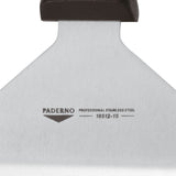 Spatola inox cm.19x13.8 per hamburger paderno
