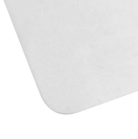 Spatola inox cm.19x13.8 per hamburger paderno