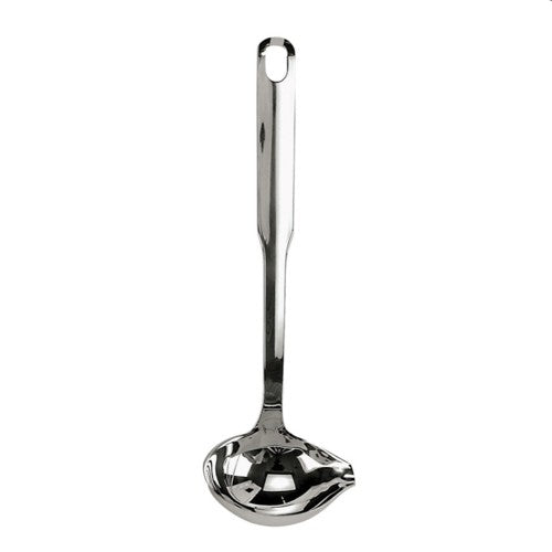 Mestolo inox per sughi e salse con manico forato