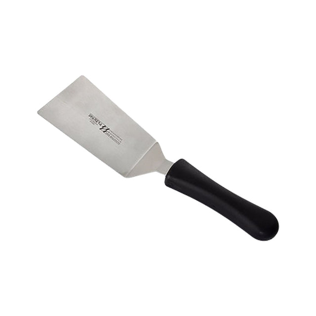 Spatola inox cm.15x9 per lasagne con manico nylon