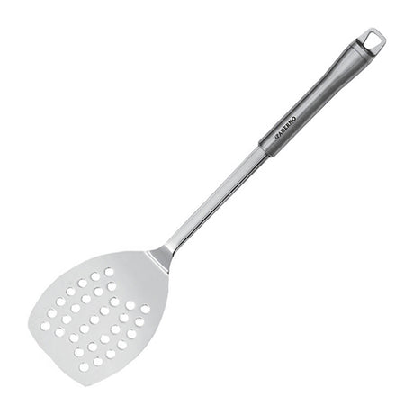 Paletta inox forata cm..34,5x8,5 paderno