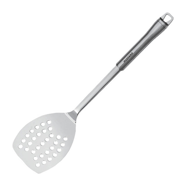 Paletta inox forata cm..34,5x8,5 paderno