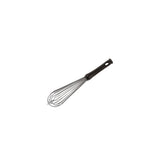Frusta inox cm.25 8 fili manico nero