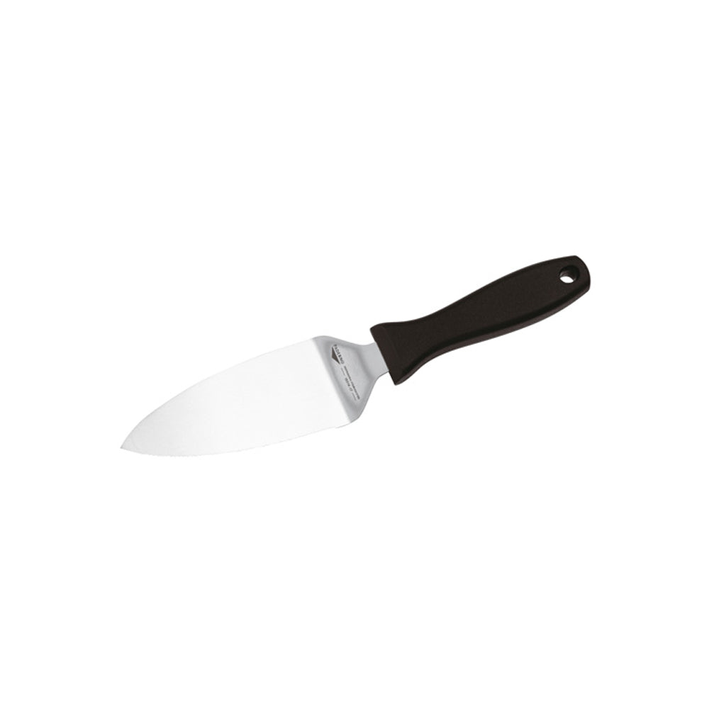 Spatola inox cm.16,3x5,8 per dolci lama dentata paderno