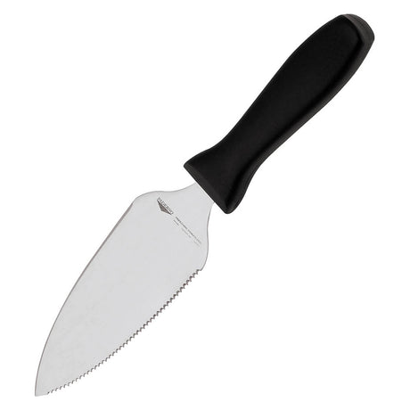Coltello inox per dolci con lama seghettata paderno