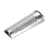Grattugia inox noce moscata cm.4,5x14 rotonda