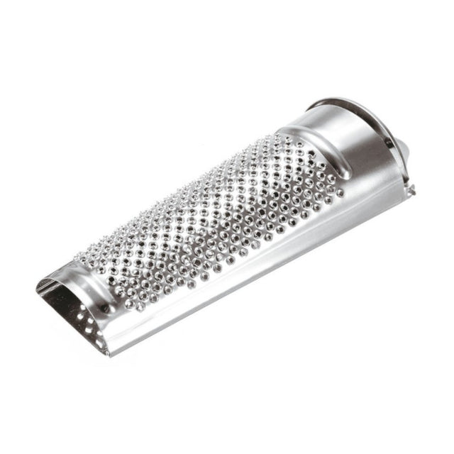Grattugia inox noce moscata cm.4,5x14 rotonda