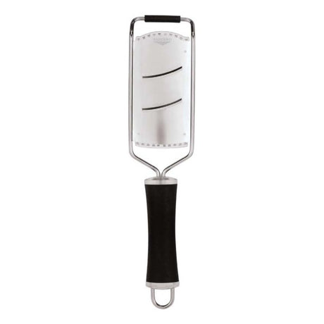 Grattugia inox cm.7,7x13,3 lunghezza totale cm.30 2 tagli