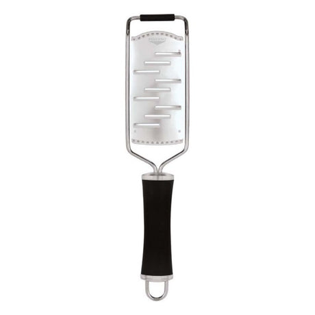 Grattugia inox cm.7,7x13,3 lunghezza totale cm.30 9 tagli