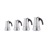 CAFFETTIERA MOKA INOX PER INDUZIONE 2 TAZZE