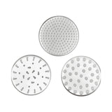 Schiacciapatate inox 3 griglie
